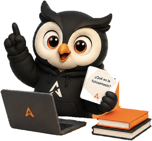Apex, la mascota de APEXS, saludando